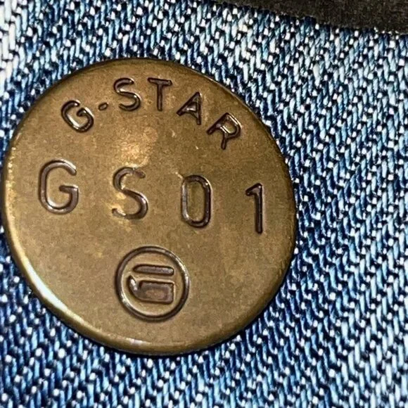 G-Star RAW Arc 3D GS01 Slim Jeans - Medium Vintage Aged Denim Wash Men's Sz. 30 - Picture 12 of 13